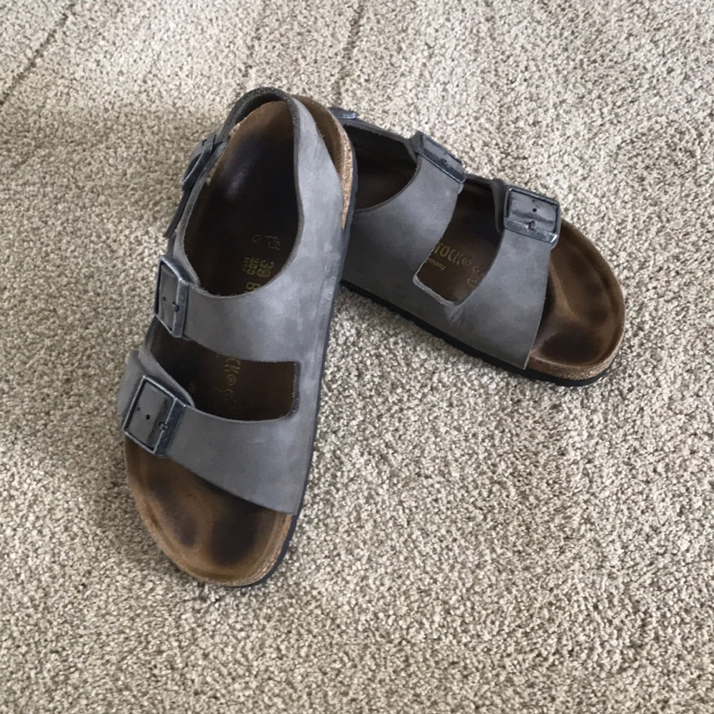 Grey Birkenstock Milano